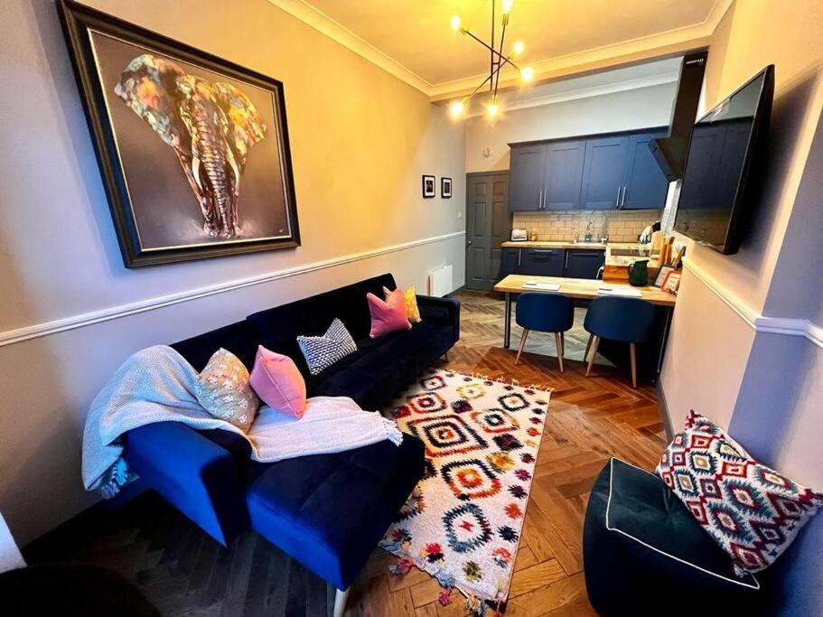 Ferienwohnung New! Stunning 1 bed Apt in West End Glasgow Exterior foto